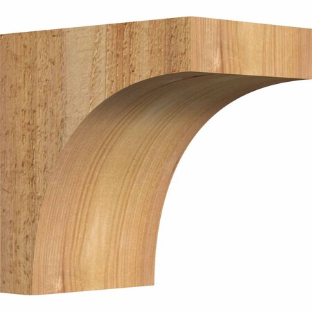 Ekena Millwork Huntington Rough Sawn Corbel, Western Red Cedar, 4"W x 6"D x 6"H COR04X06X06HUN00RWR